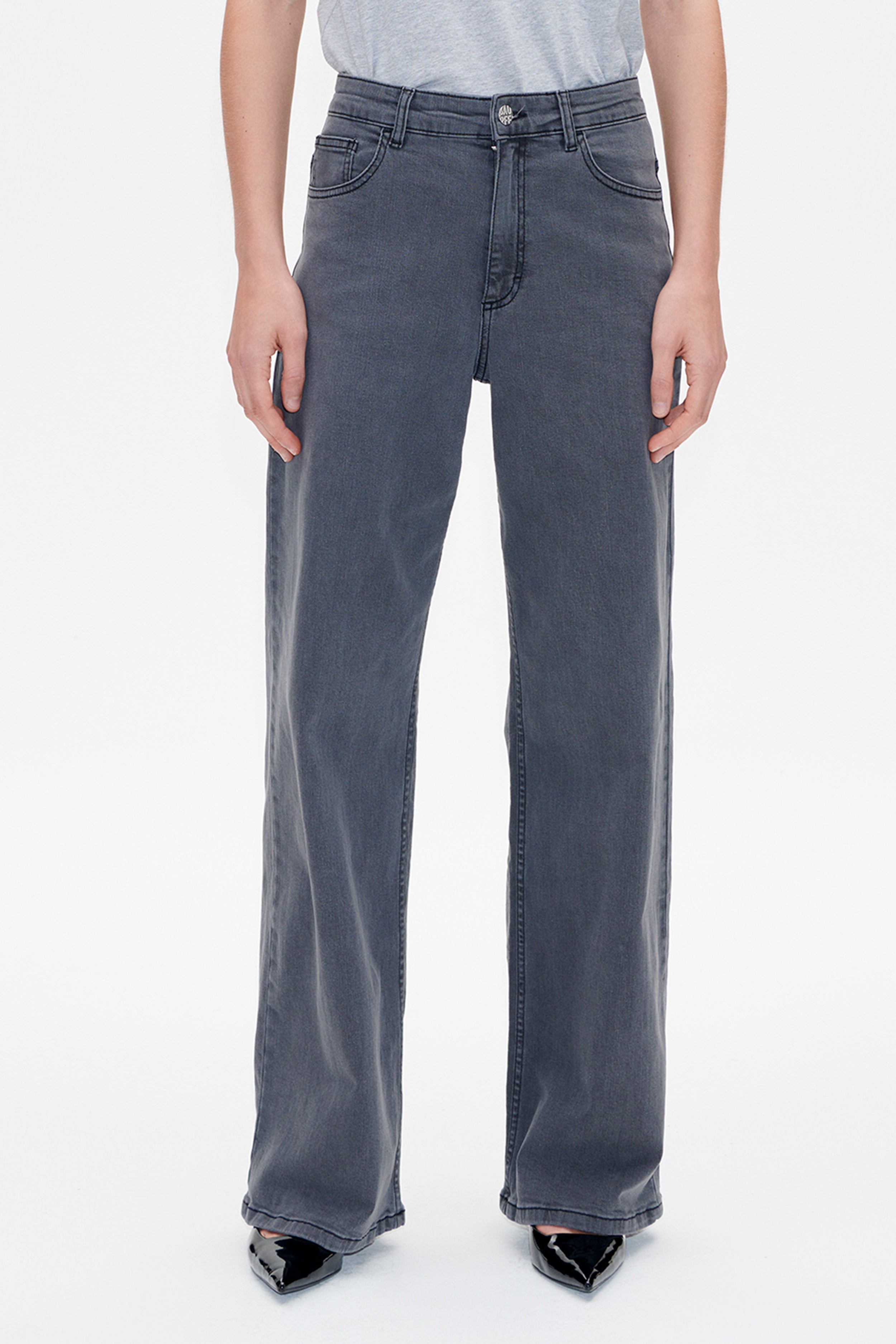 NICETTE JEANS | Grey Denim