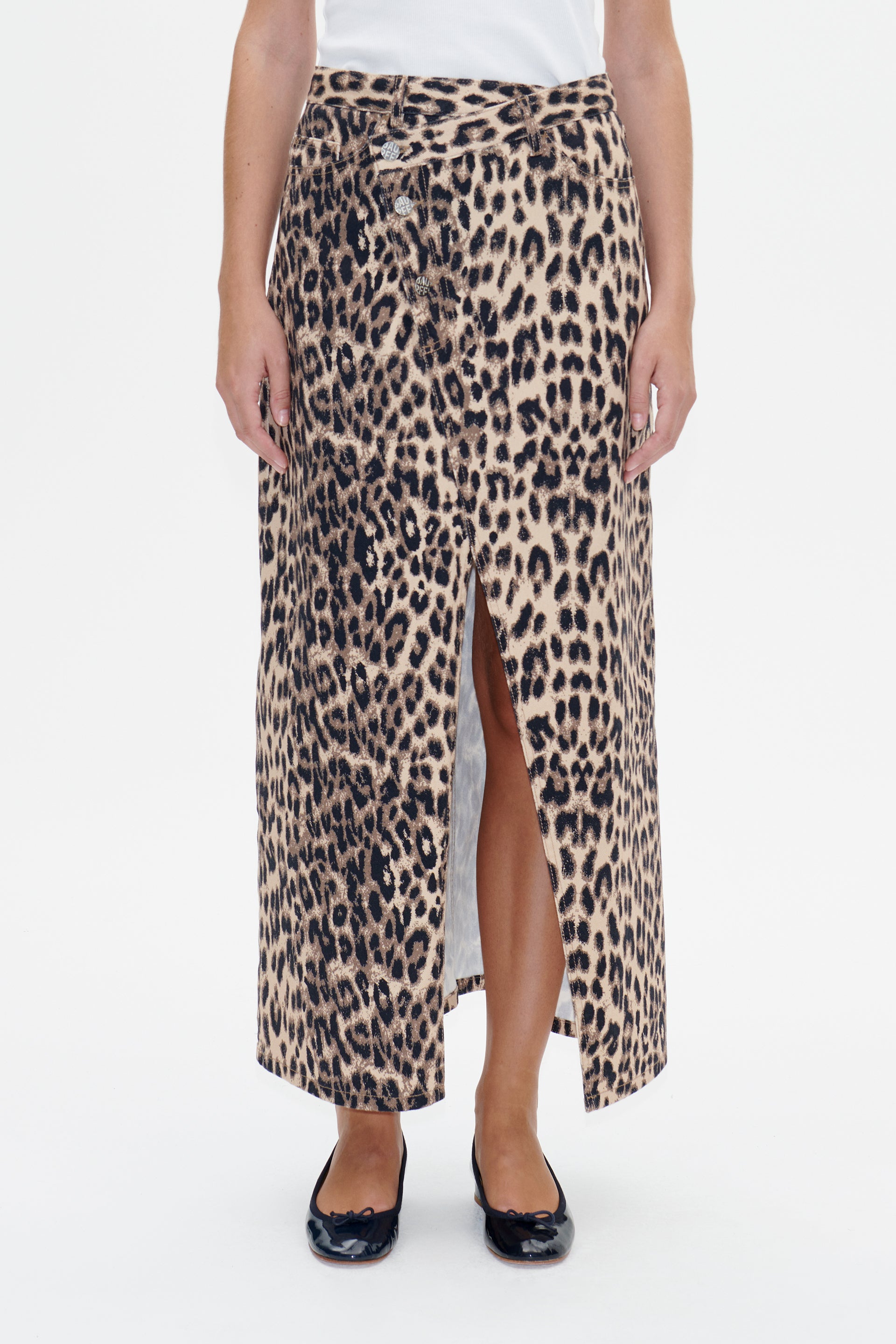 SIGGE SKIRT | Brown Baum Leopard