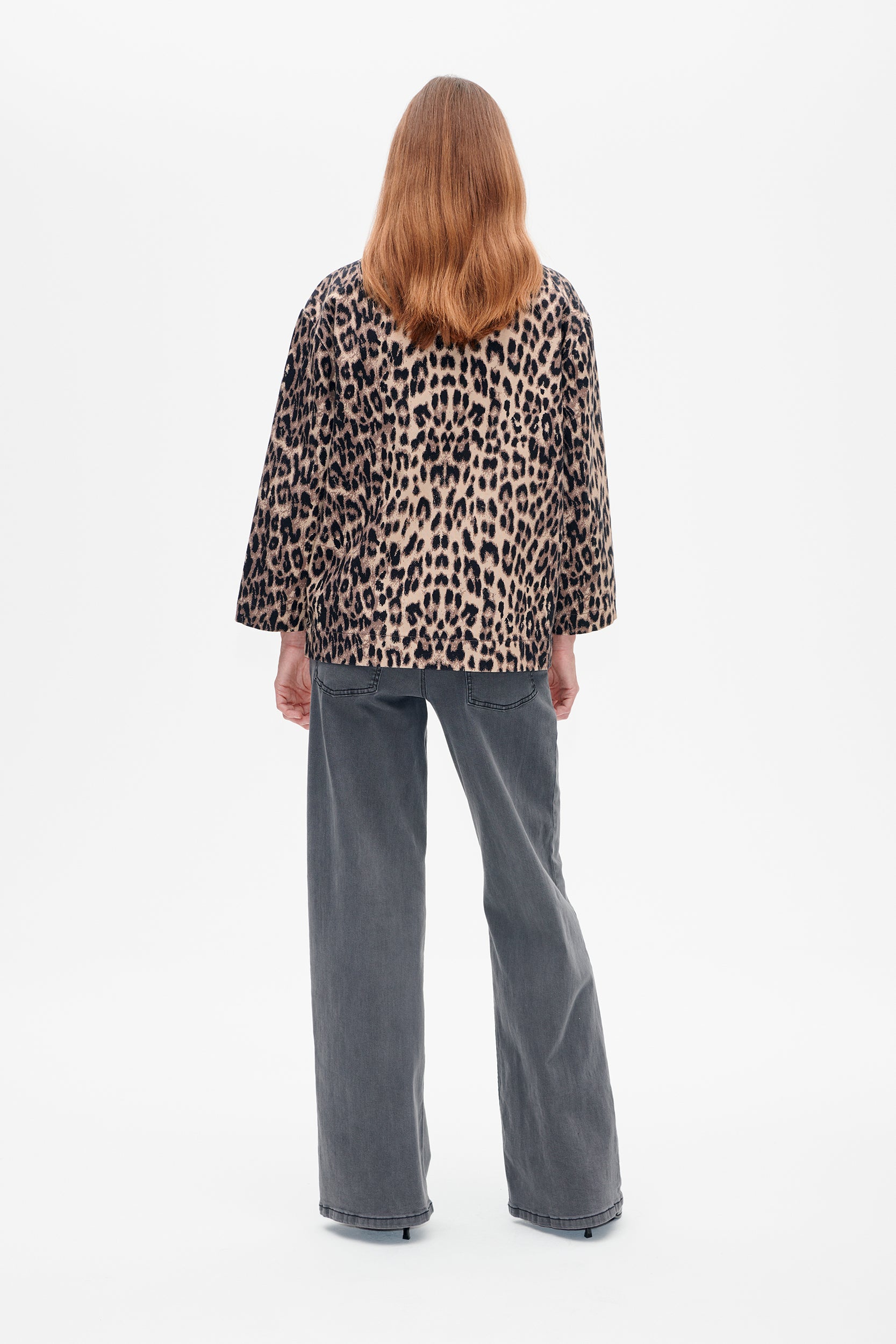 BESSIE JACKET | Brown Baum Leopard