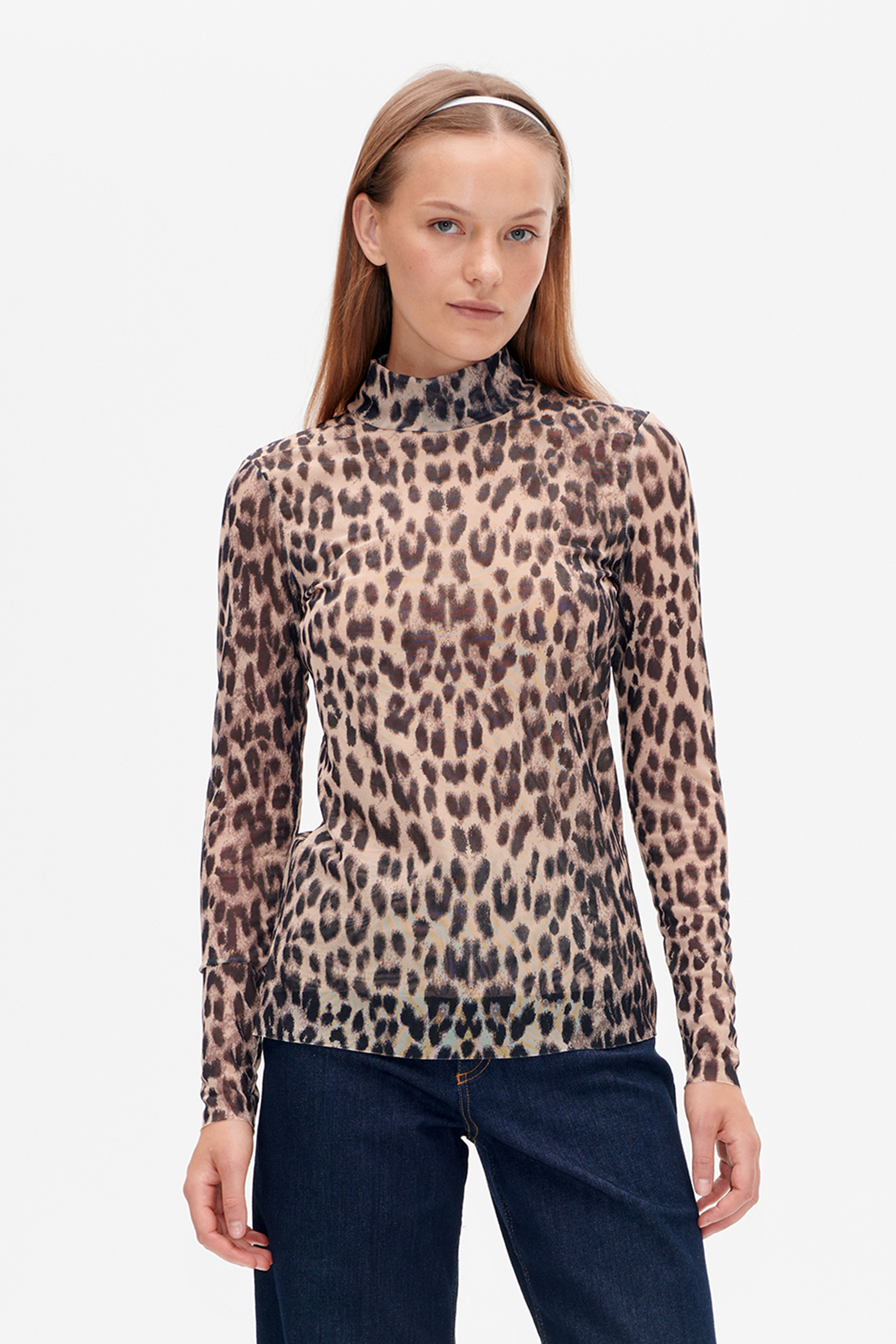 JODI TOP | Brown Baum Leopard