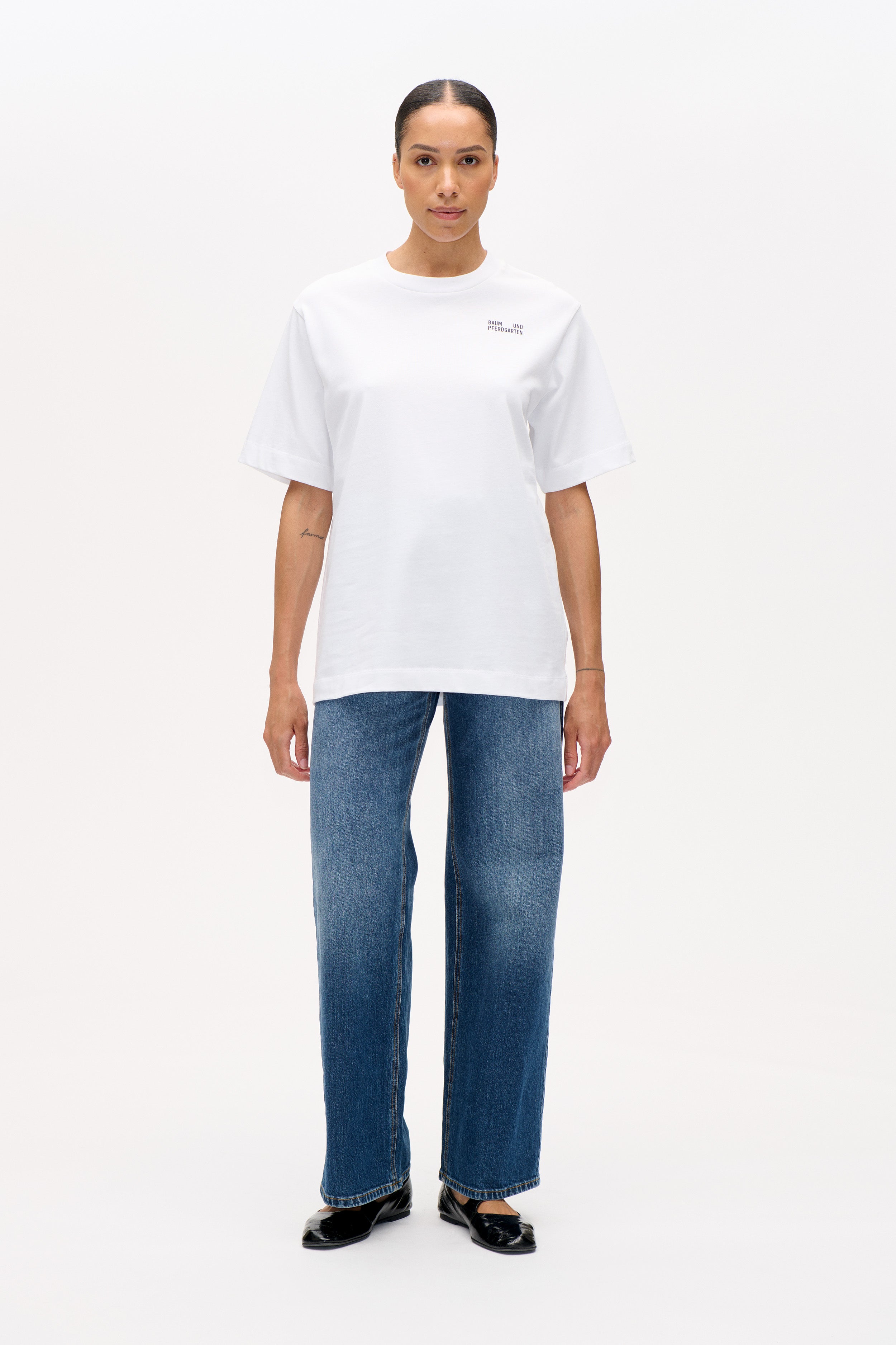 JANINA T-SHIRT | BP Navy Check