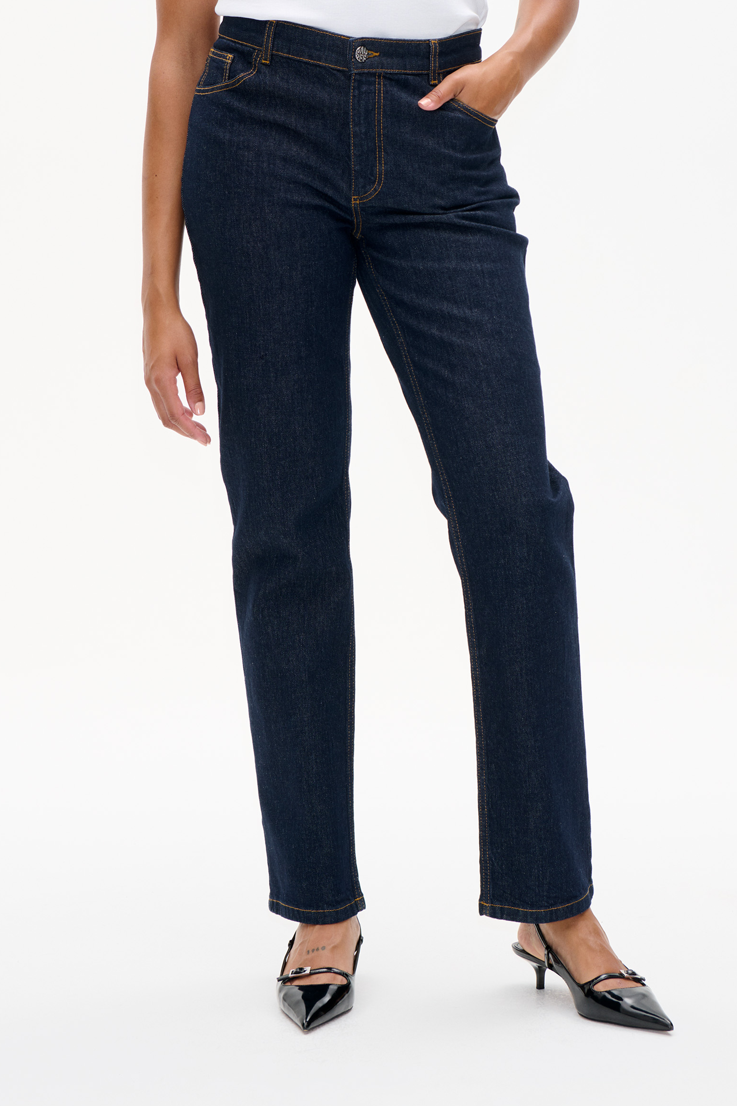 NO 04 JEANS | Dark Blue Rinse