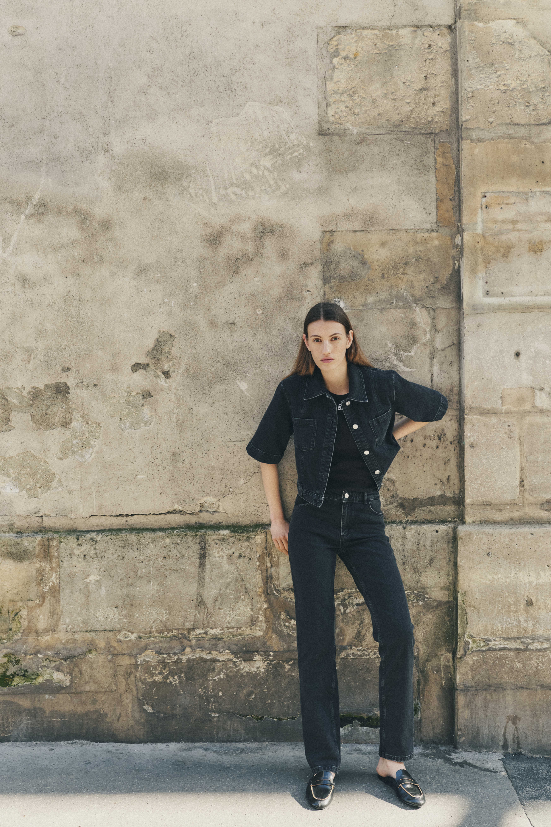 NO 04 jeans | sortvasket denim
