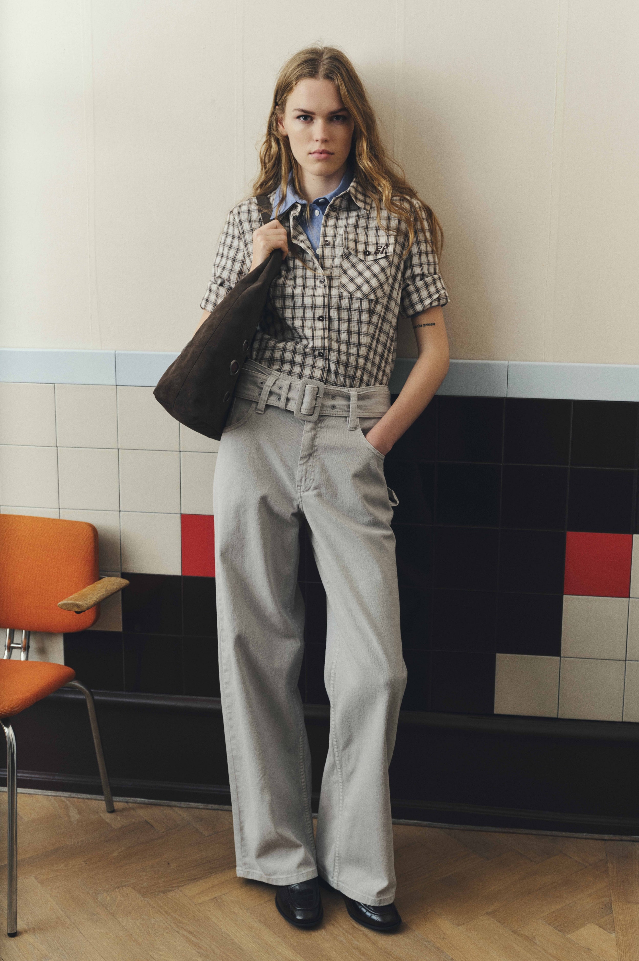 NADJA JEANS | opalgrå