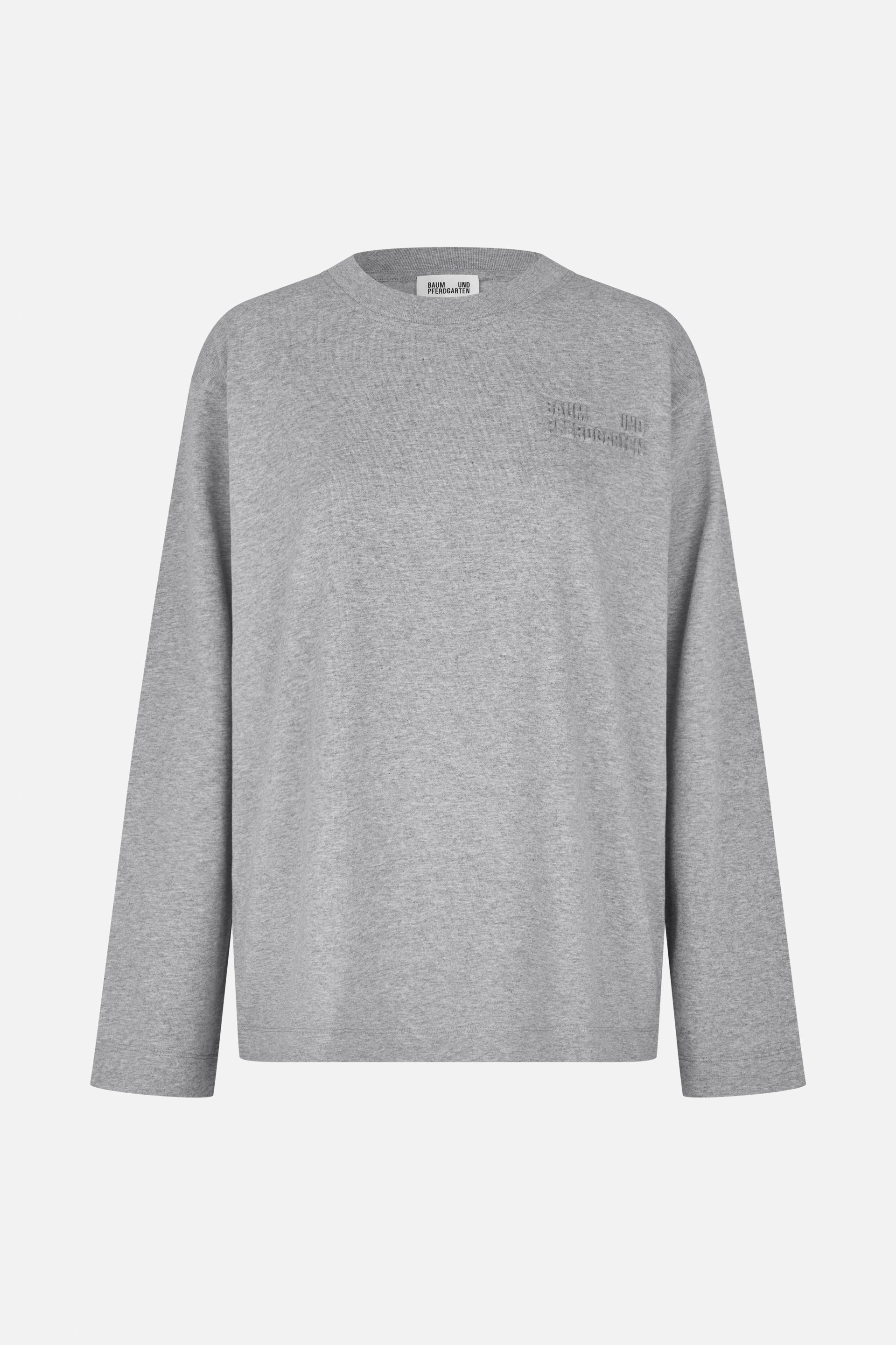 JEEVONA T-SHIRT | Grey Melange