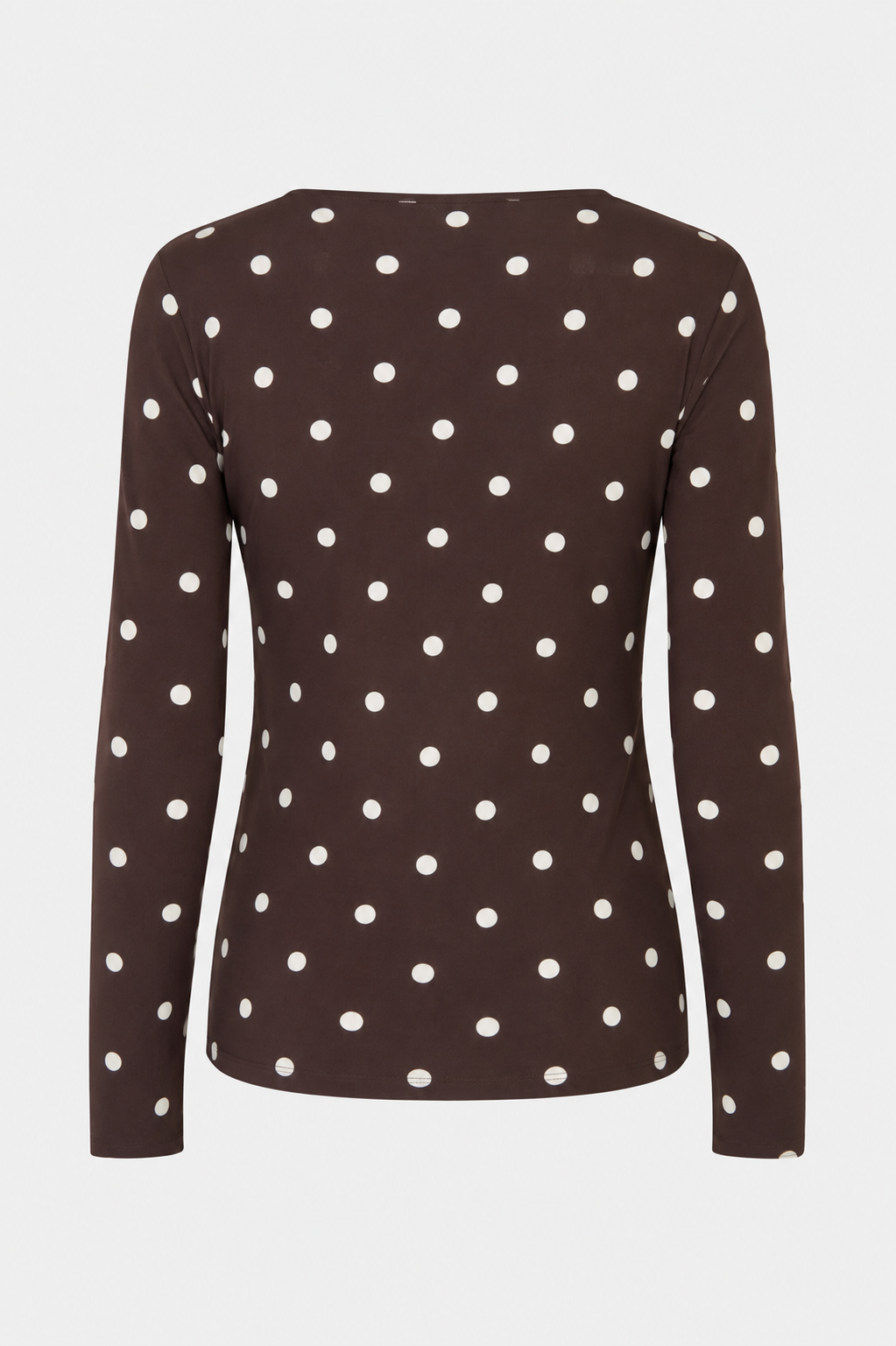 JODIE bluse | kaffebønneprikker