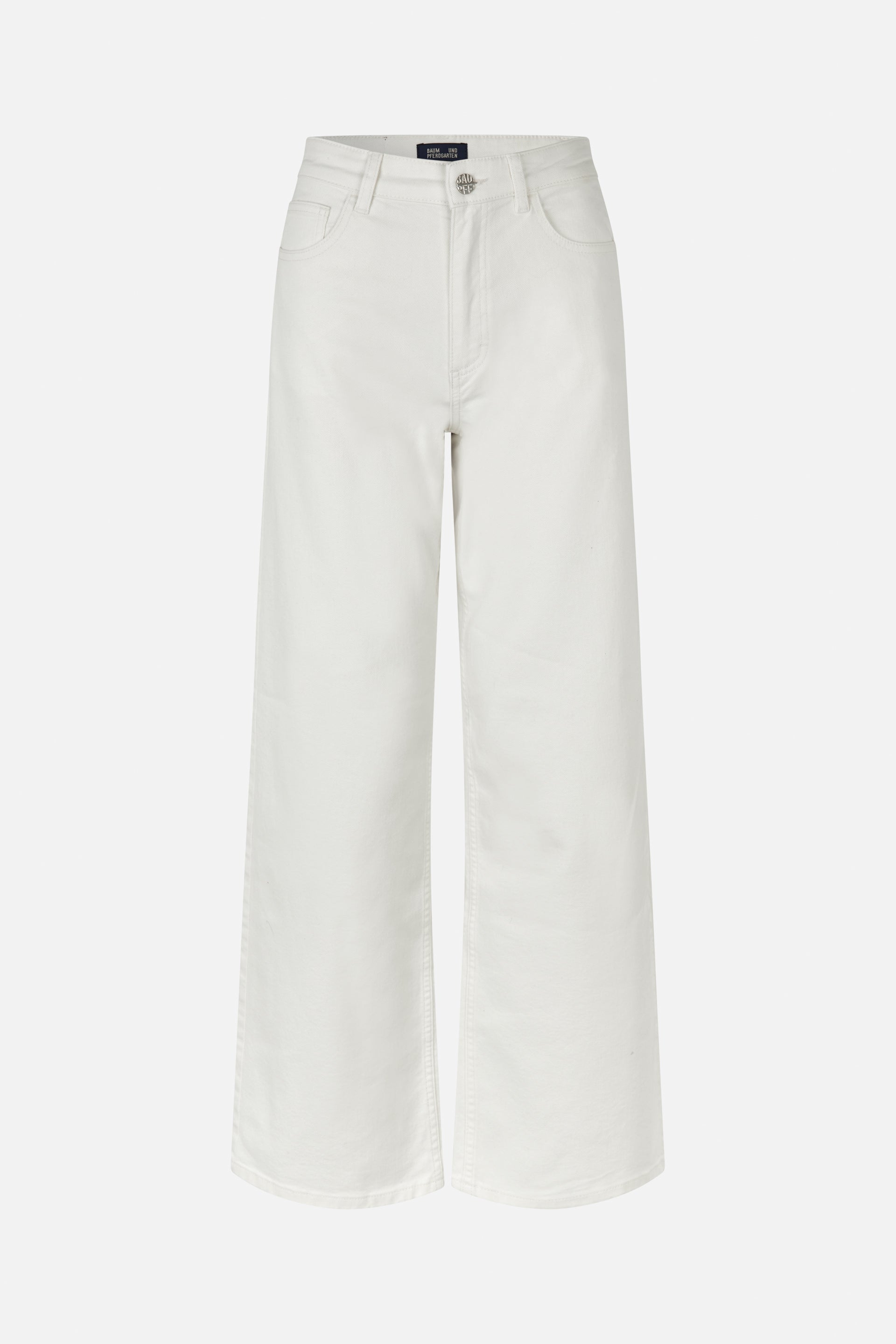 NO 01 JEANS | White Denim