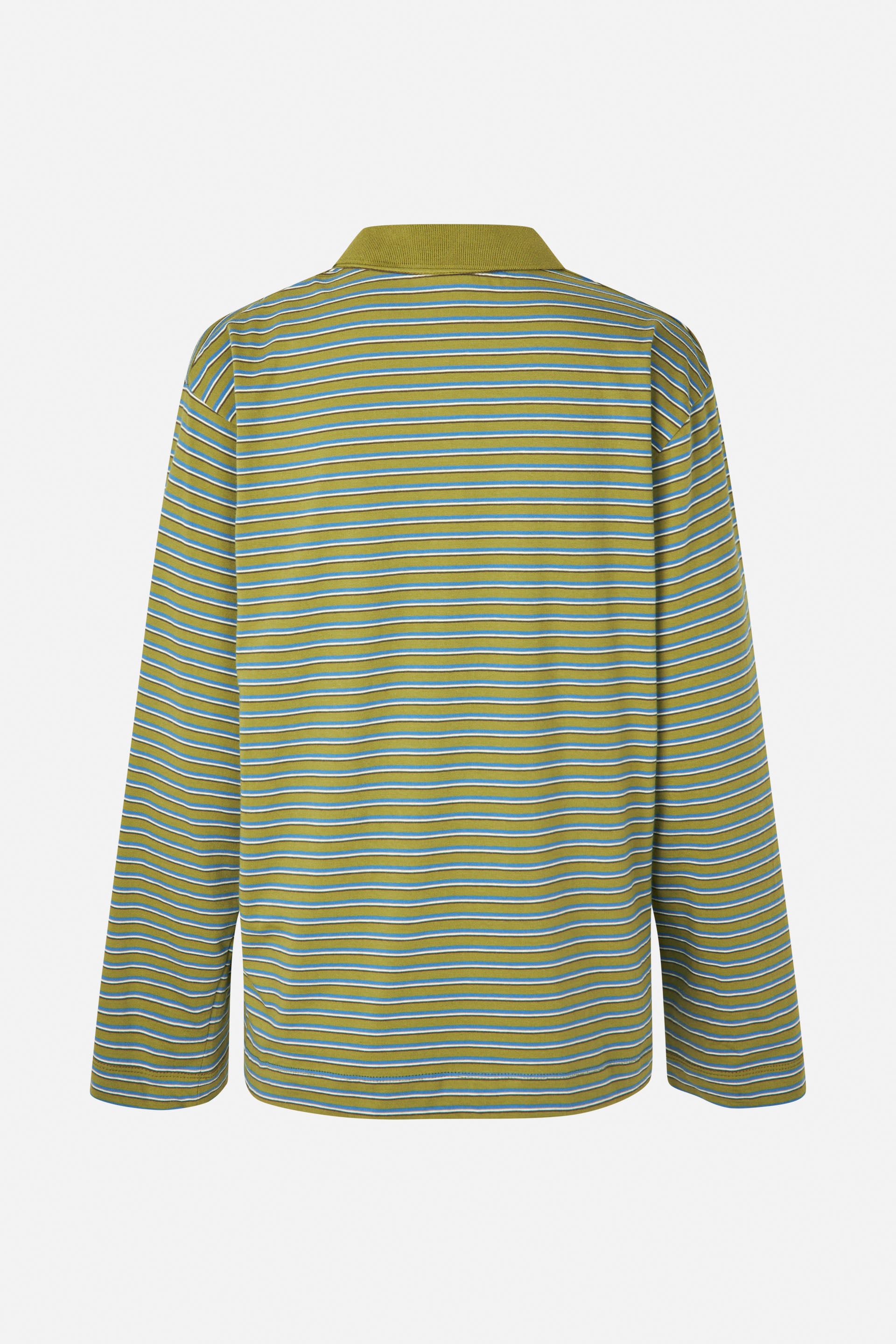 JEANNI | Green Polo Stripe