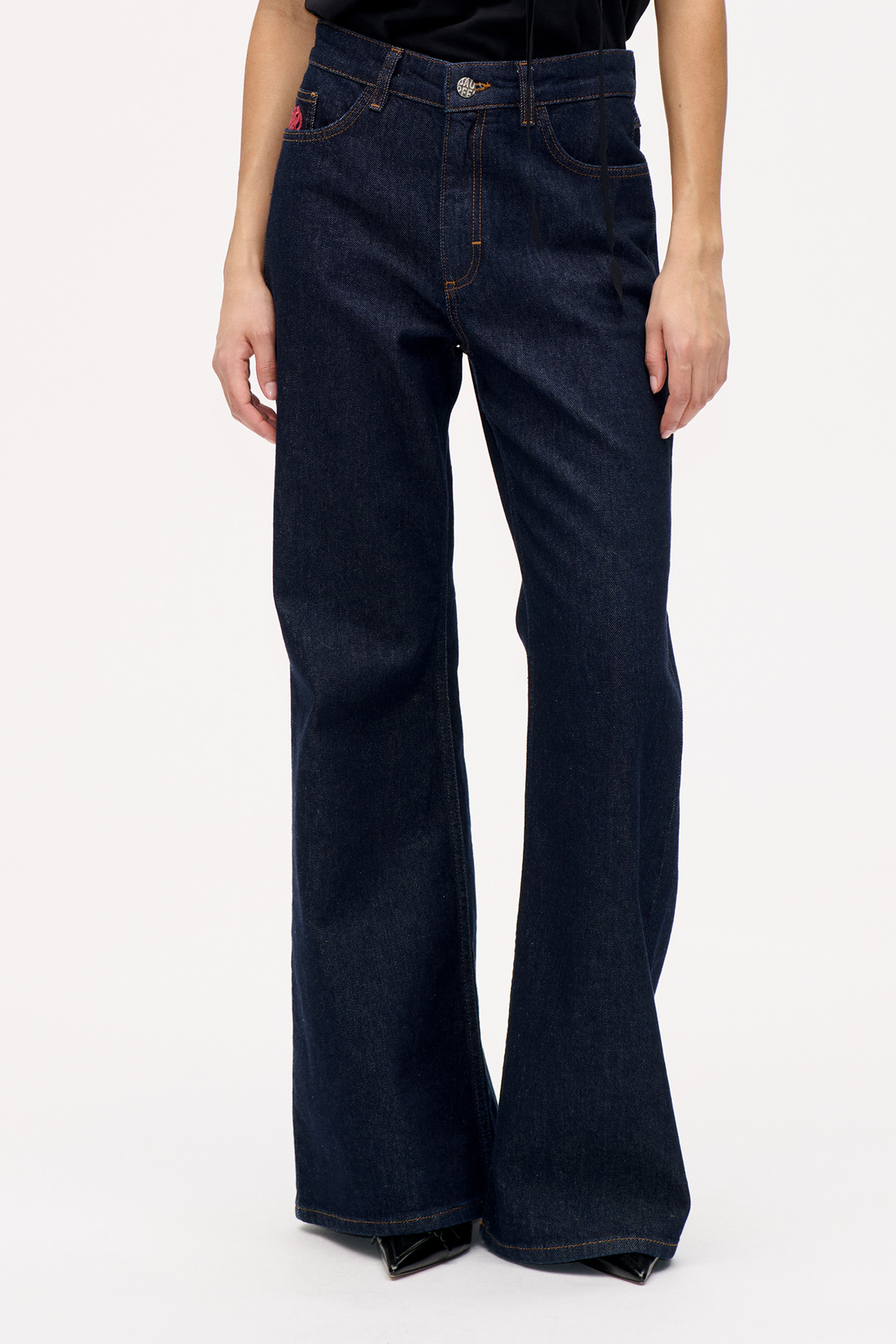 NILEA JEANS | Mørk Denimvask