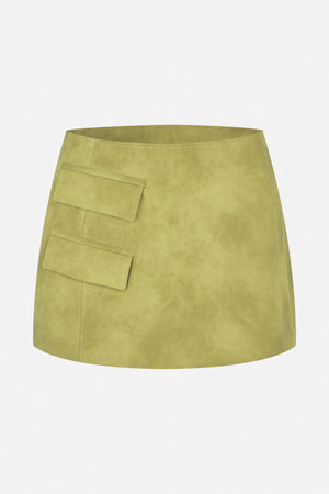 SHANIEL SKIRT | Green Moss