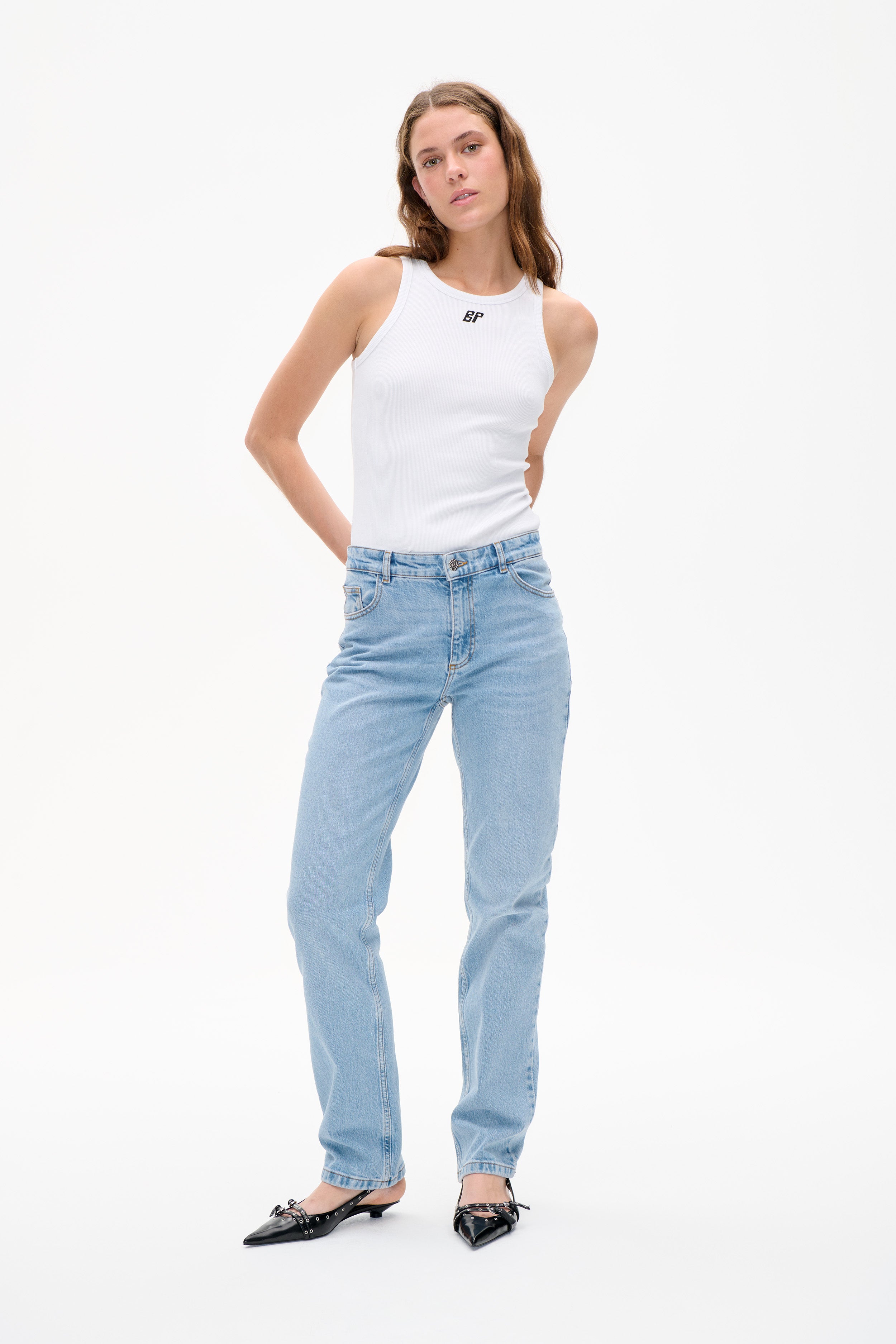 NO 04 JEANS | Washed Light Blue