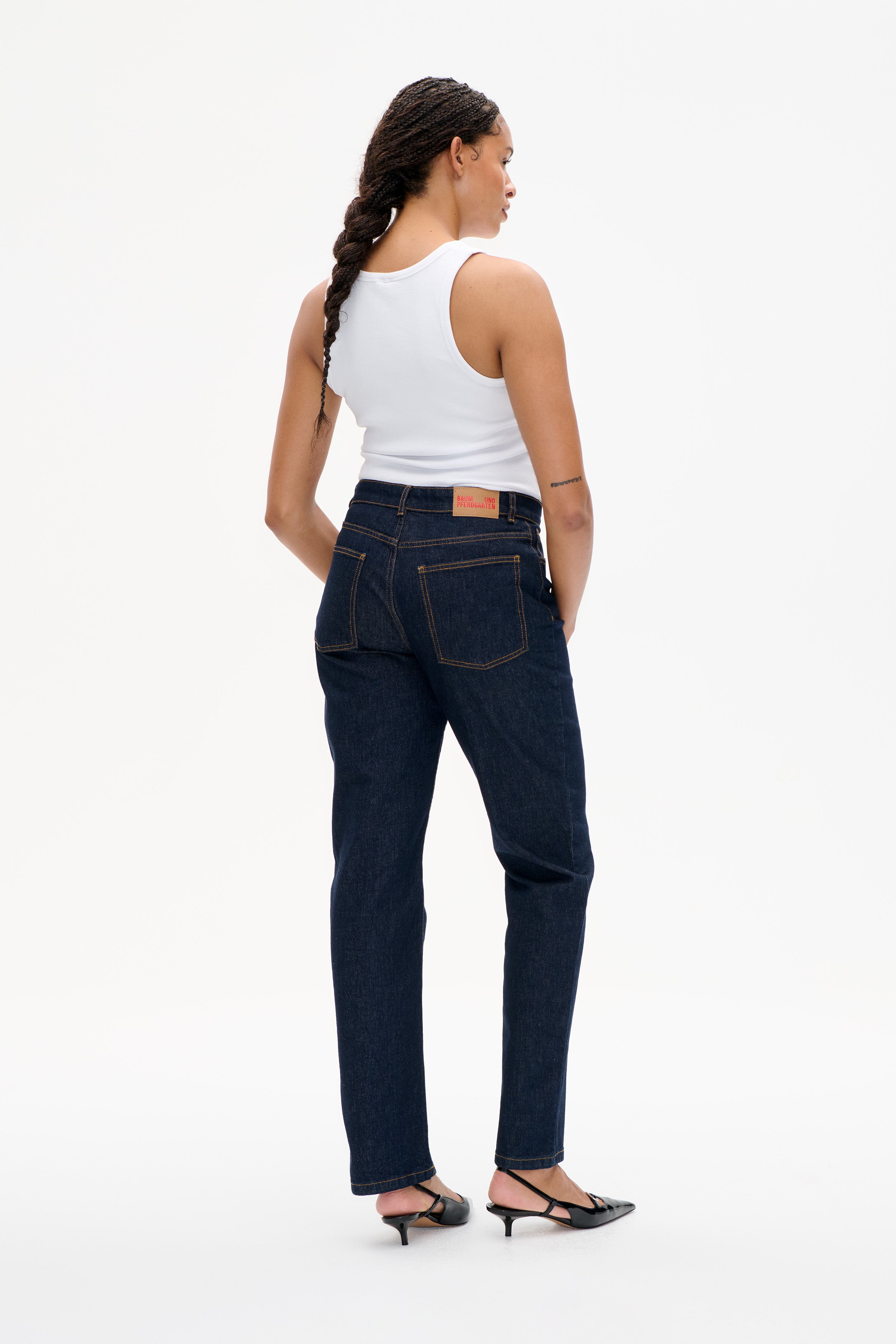 NO 04 jeans | mørkeblå vask
