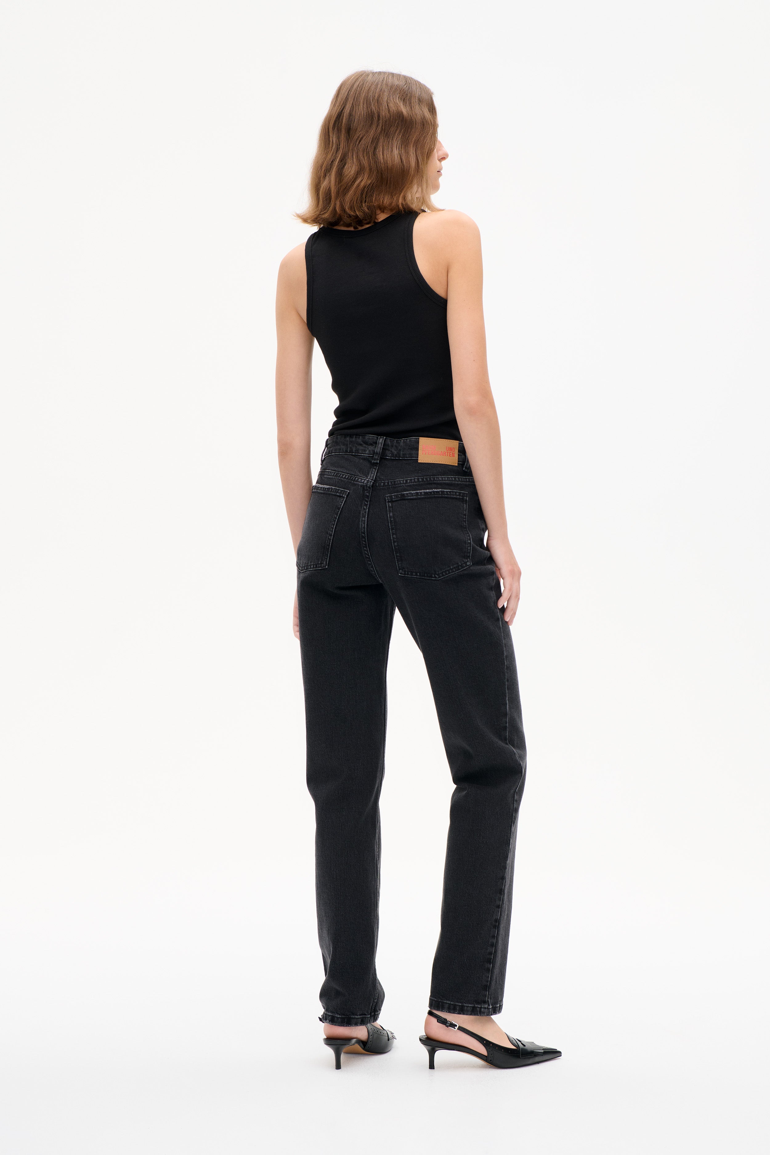 NO 04 JEANS | Black Washed Denim
