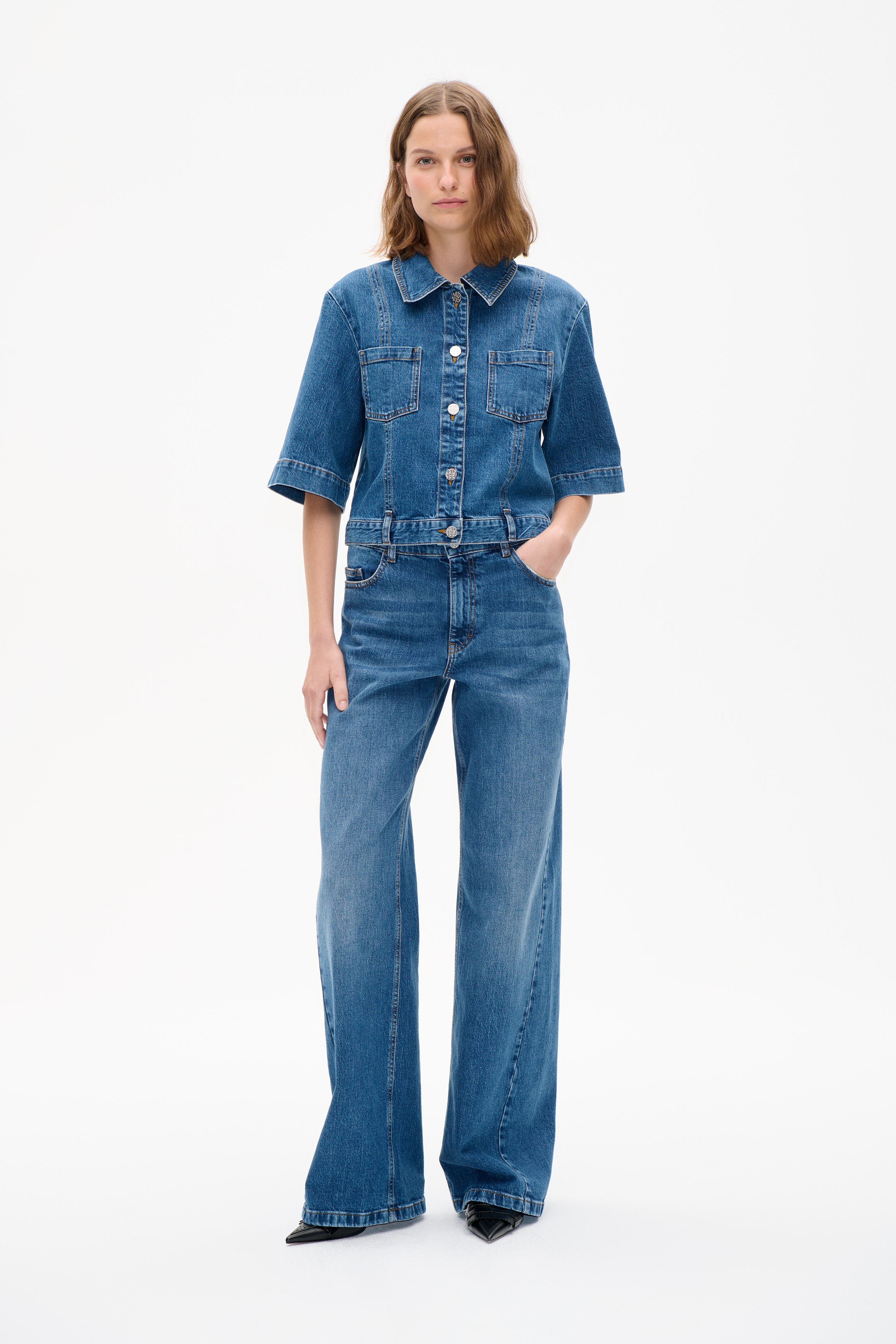 NO 03 JEANS | Worn Out Blue