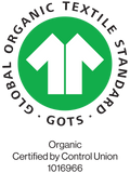 GOTS-certificeret økologisk bomuld, certificeret af Control Union 1016966